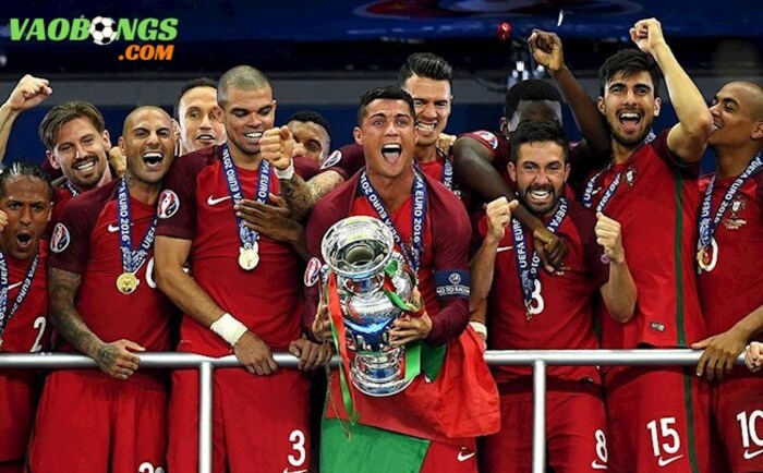 Đứng thứ 7 của danh sách đội vô địch Euro nhiều nhất là Bồ Đào Nha