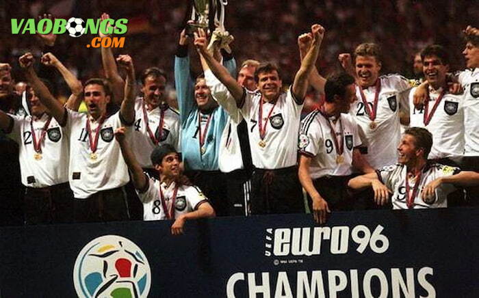 Mùa giải Euro 1996 Đức là đội giành chức vô địch
